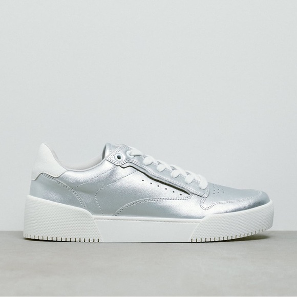 Zara silver sneakers - Picture 2 of 13
